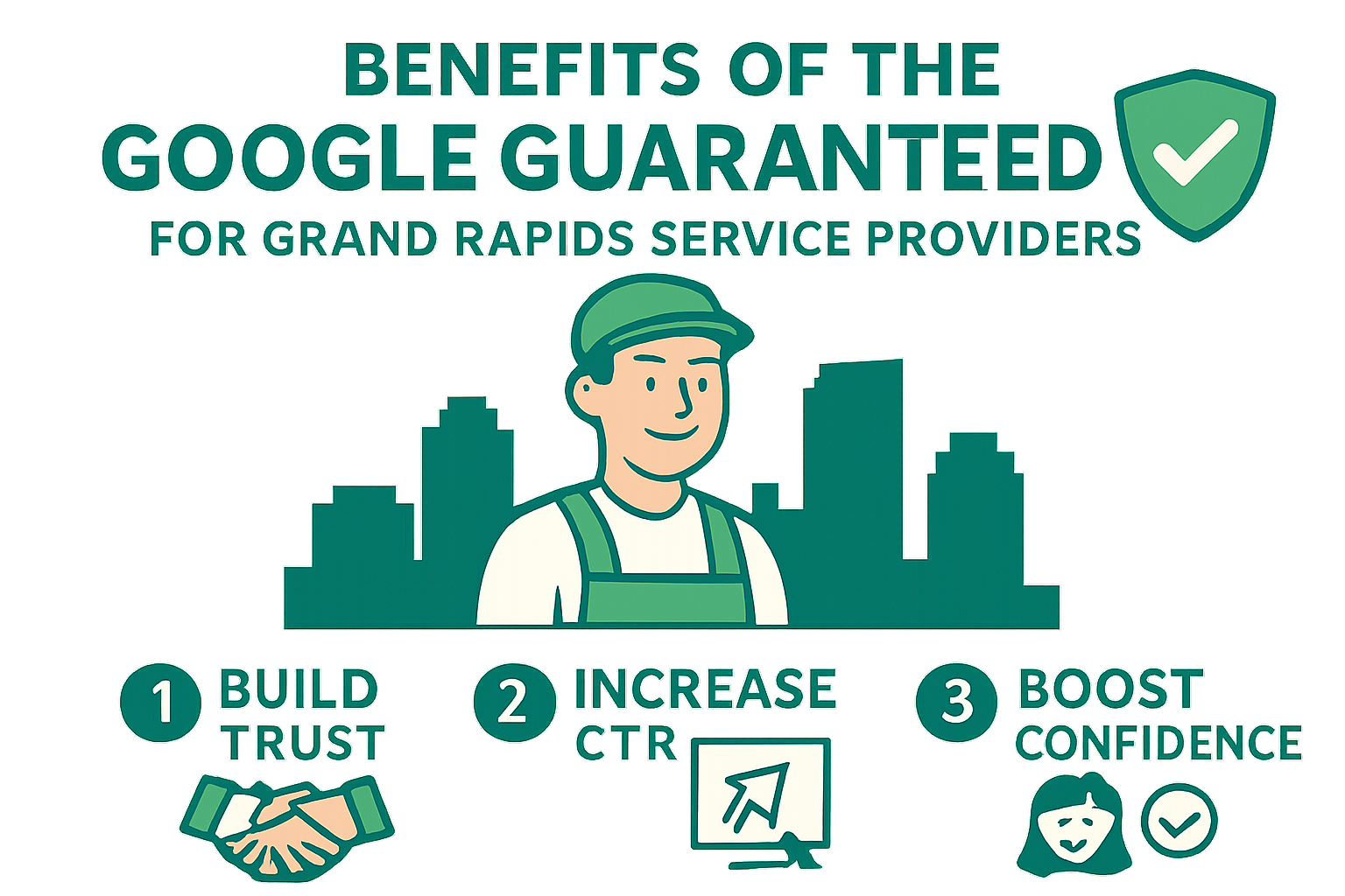An infographic detailing the benefits of the